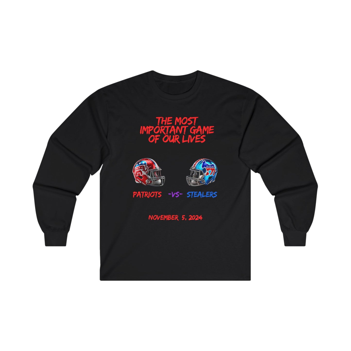 Patriots v Stealers - Long Sleeve Tee