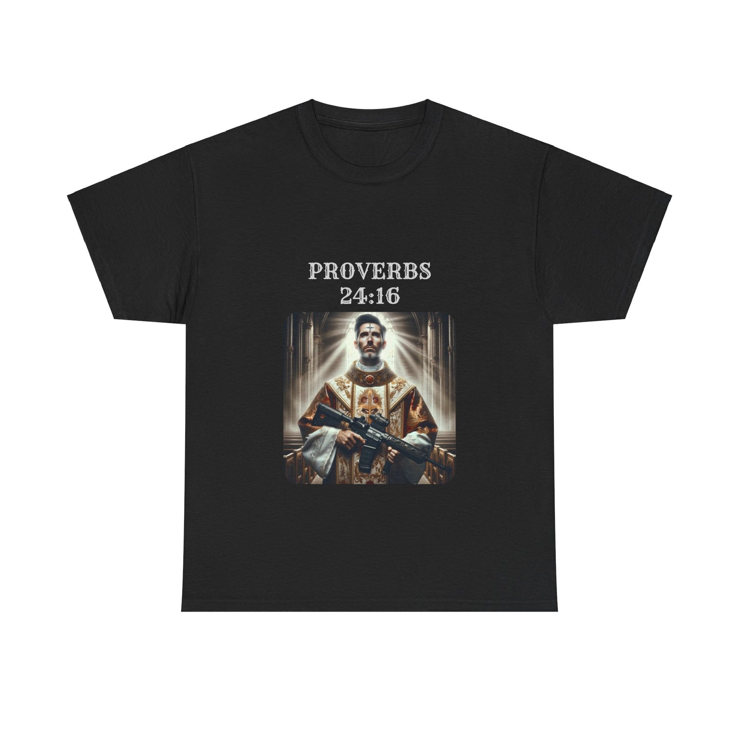 Guns and God Saving the World T-Shirt