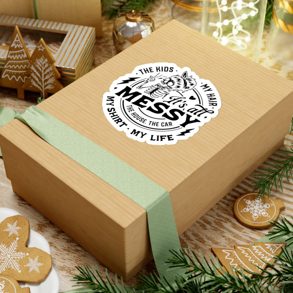 Messy Life Sticker