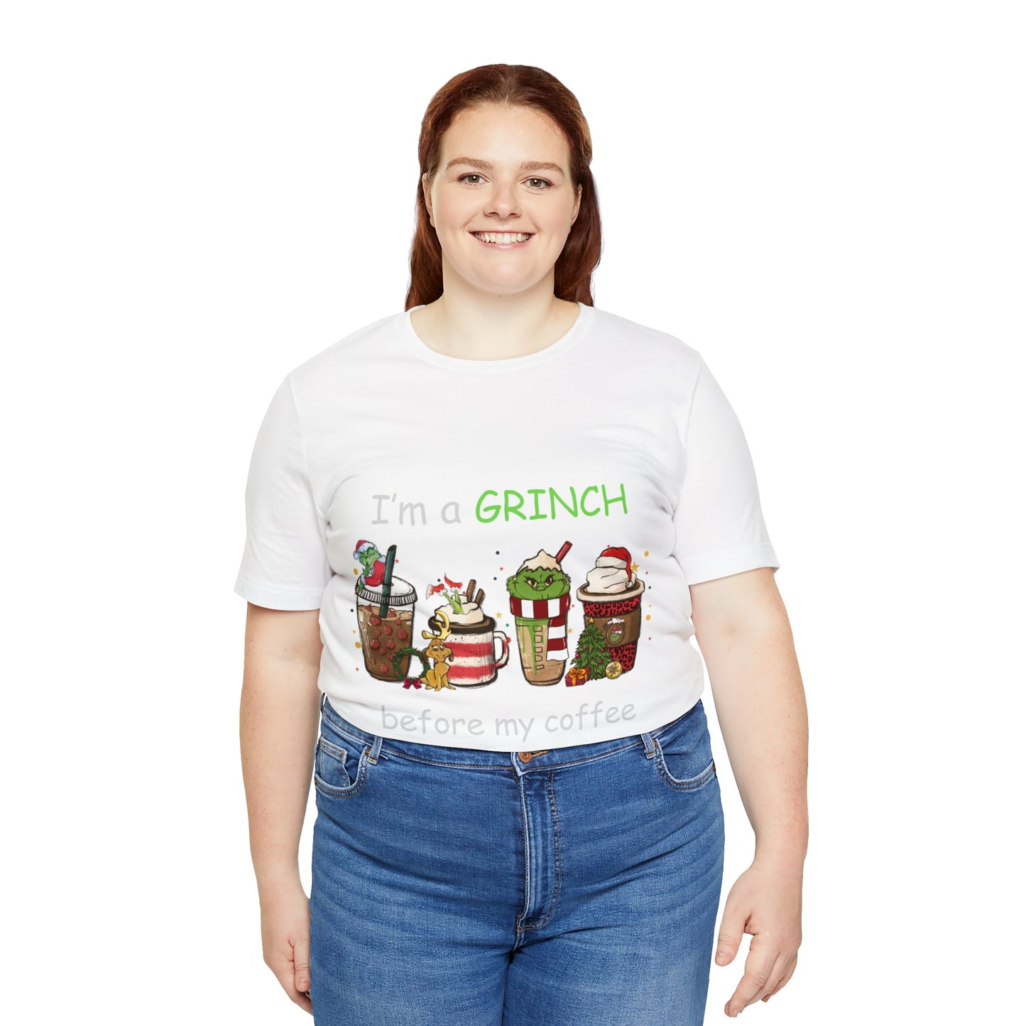 Grinch Coffee Short Sleeve Tee