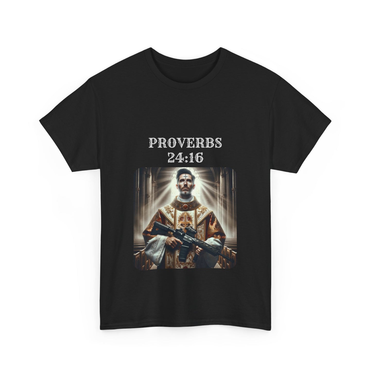Guns and God Saving the World T-Shirt