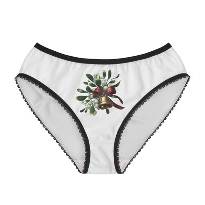 Kiss the Mistletoe Women's Briefs (AOP)