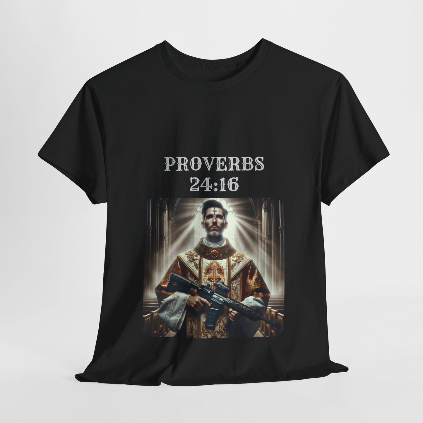Guns and God Saving the World T-Shirt