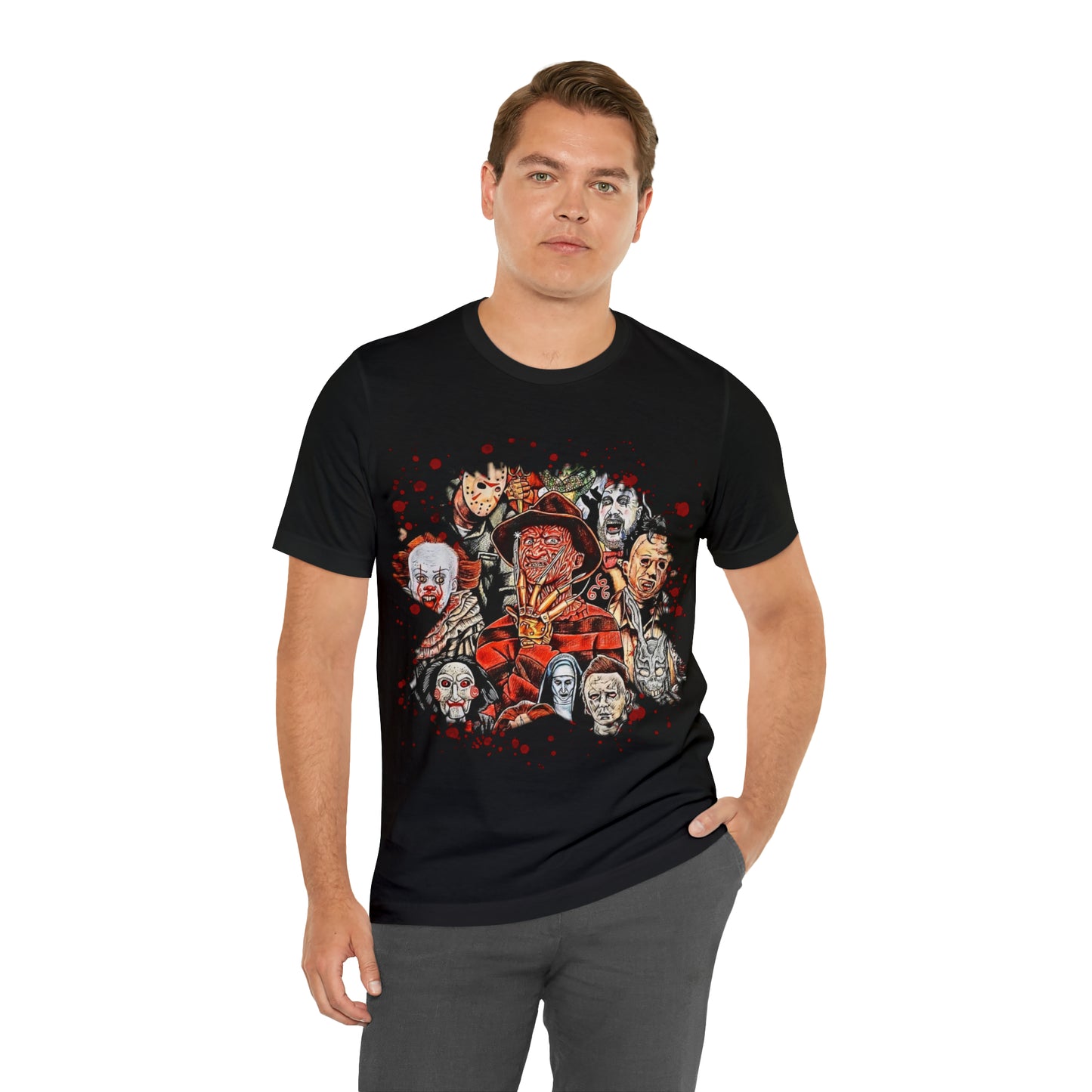 Horror Movie Shirt, Jason, Freddie, Michael